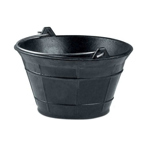 CUBO GOMA ALBAÑIL ITALIANO - 10 L