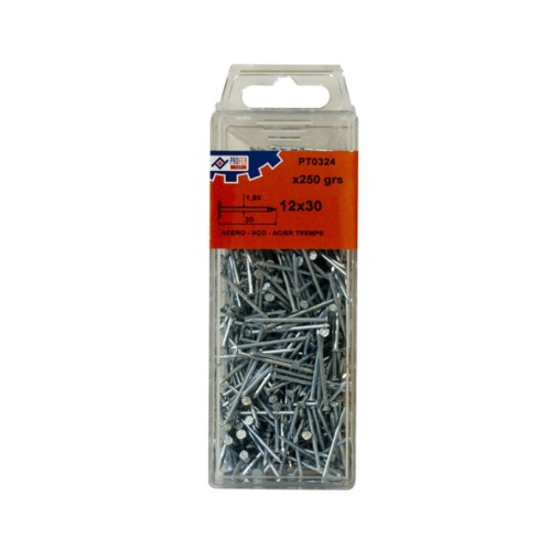 PUNTAS C/ PLANA PQ 250 GRS - 22X120 MM