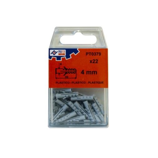 TACO POLIETILENO C/3 PZS - 12 MM