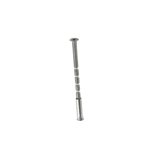 TORNILLO PASANTE ENSAMBLAR NIQUEL SATINADO BL4 - M4X75