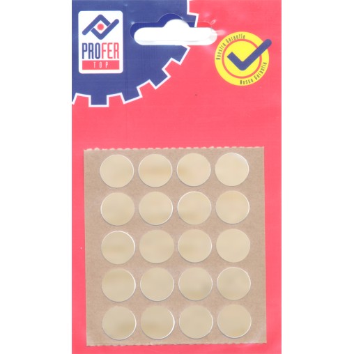 TAPON ADHESIVO MAPLE BL 20 PZ - 13 MM