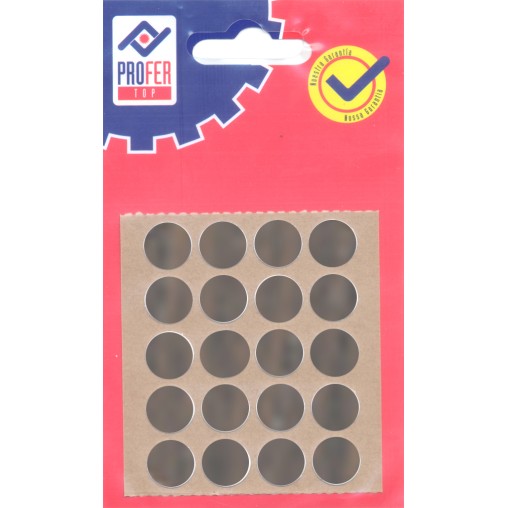 TAPON ADHESIVO WENGE BL 20 PZ - 13 MM