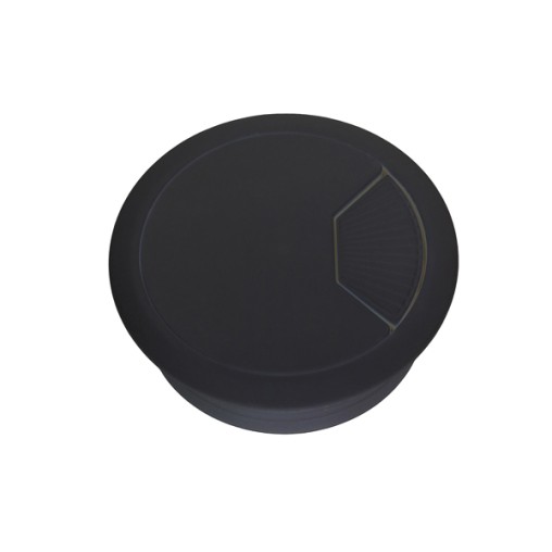TAPON PASACABLES NEGRO BL 1PZ - 60X22 MM