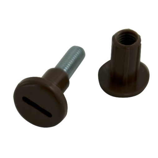 TORNIL+TUERCA UNION BLANCO C/4 - 28-34