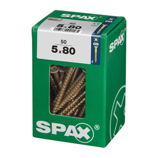 TORNILLO CP YELLOX PZ - 5X80 MM