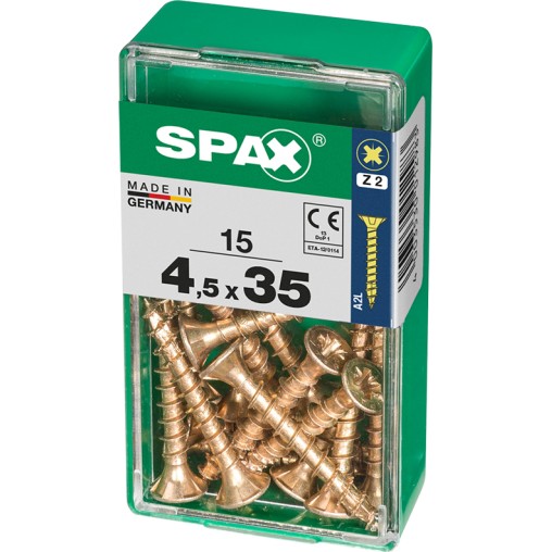 TORNILLO CP YELLOX PZ - 4,5X35 MM