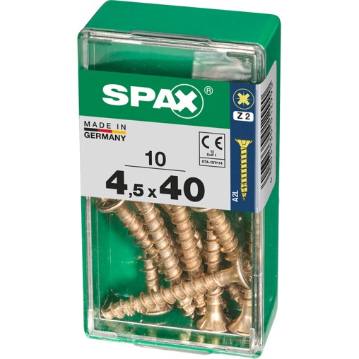 TORNILLO CP YELLOX PZ - 4,5X40 MM