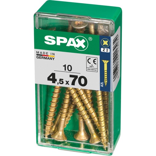 TORNILLO CP YELLOX PZ - 4,5X70 MM