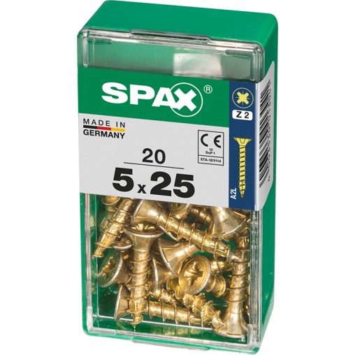 TORNILLO CP YELLOX PZ - 5X25 MM