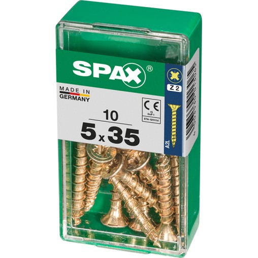 TORNILLO CP YELLOX PZ - 5X35 MM