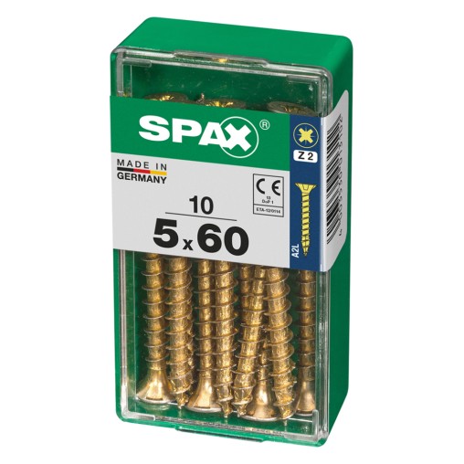 TORNILLO CP YELLOX PZ - 5X60 MM