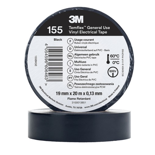 (10 u.)  CINTA AISLANTE BLANCA - 20 MX19 MM