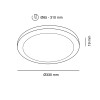 DOWNLIGHT LED AJUSTABLE CCT 2520 LM