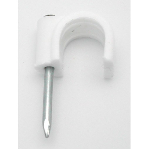 GRAPA CABLE REDONDO C/100 PZS - 9 MM