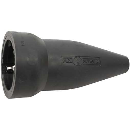 BASE IND GOMA TT 16A IP20 NEG - 4,8 MM