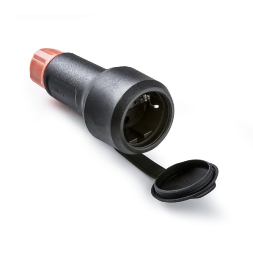 BASE AEREA GOMA TT IP54 16A C/PRESAESTOPA - 250 V