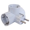 CLAVIJA ADAPTADOR TRIP SCHUKO TT LAT 16A - 4,8 MM