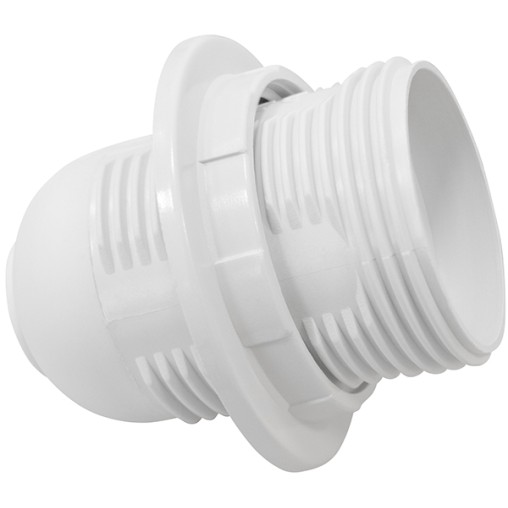 PORTALAMPARAS ROSCADO E27 BL - 250 V