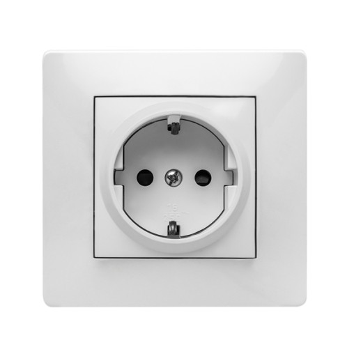 BASE ENCHUFE EMPOTRAR BLANCO - 16 A