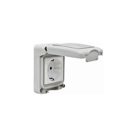 BASE SUPERFICIE ESTANCO SCHUKO CON TT - 16 A