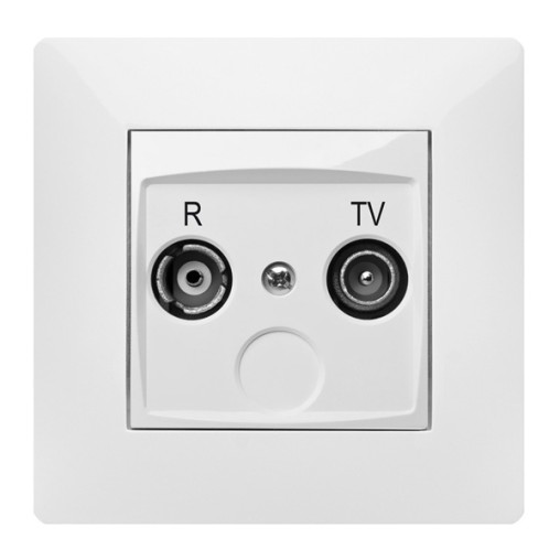 BASE TV EMPOTRAR BLANCO - 9,5 MM