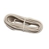 CABLE TELEFONIA M-M LISO MARFIL - 4 M
