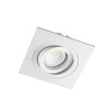 FOCO LED ORIENTABLE CUADRADO BLANCO - 6,2 W