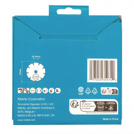 D-80086 Disco de diamante Diamak 125 x 22,23 mm