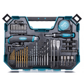 E-22589 Maletín de brocas y puntas para taladro Maccess, 71 uds