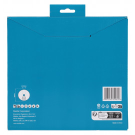 D-80195 Disco de diamante 230 x 22,23 mm, Banda turbo