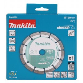 D-80092 Disco de diamante 150 x 22,23 mm