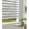 CORTINA ENROLLABLE ZEBRA BLANCO - 125X260 CM