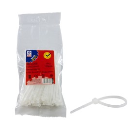 BRIDA NYLON BLANCA B/100 - 3,5X140 MM