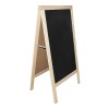 PIZARRA DOBLE CARA C/CABALLETE - 55X34X100