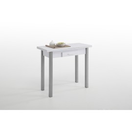 MESA COCINA LIBRO BLANCA 1CJ - 40-80X90