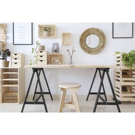 CAJONERA 3X1 PINO S/BARN - 21X20X28CM