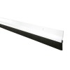 BURLETE ALUMINIO-CEPILLO BLANC