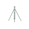 POSTE ESQUINERO GALVANIZ. 48MM - 1 M