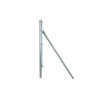 POSTE PRINCIPIO GALVANIZ 48MM - 1,5 M