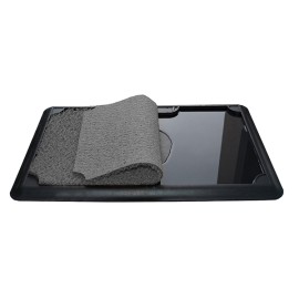 FELPUDO TRIAL VINILO GRIS+BANDEJA - 45 X 70 CM