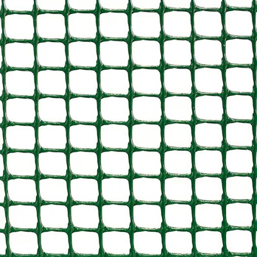 MALLA CUADRADA 5x5MM VERDE - 1X25 M