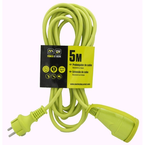 PROLONGADOR 5 METROS IP44 VERDE PROXT