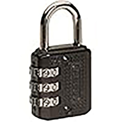 CANDADO COMBINACION NEGRO SERIE 715 - 20 MM