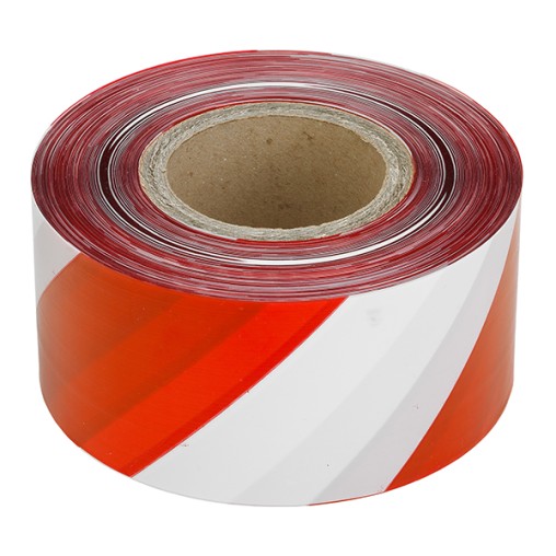 CINTA SEÑALIZACION BLANCO/ROJO