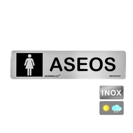 SEÑAL INOX ASEOS MUJER