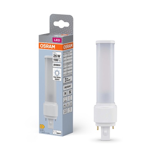 LAMPARA LED DULUX PLC D/E 4 PINES 840 770LM 4000K
