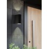 APLIQUE 2L GU REDONDEADO NEGRO "SCOGLIERA-E" - 100X40X120