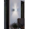 APLIQUE LED CUADRADO BLANCO "BARCAROLA-E" - 100X40X120