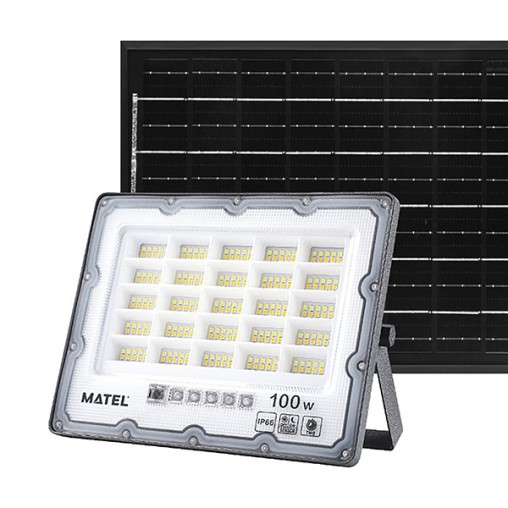 FOCO LED SOLAR GRIS IP65 CCT - 100 W