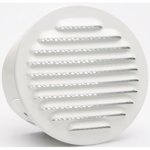 REJILLA EMPOTRAR A TUBO D-10 CM BLANCO VRAC